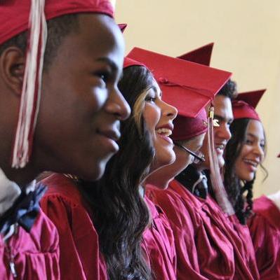 8th grade Hunting Park Christian Academy graduates