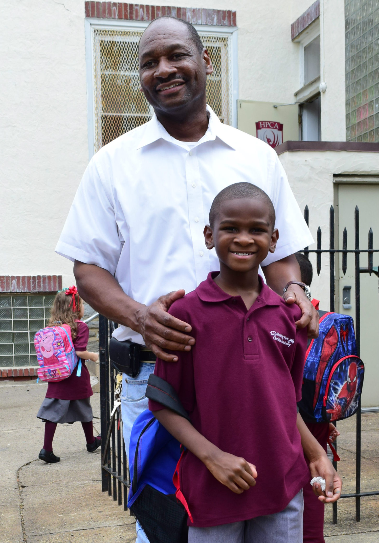 parent and kids after school