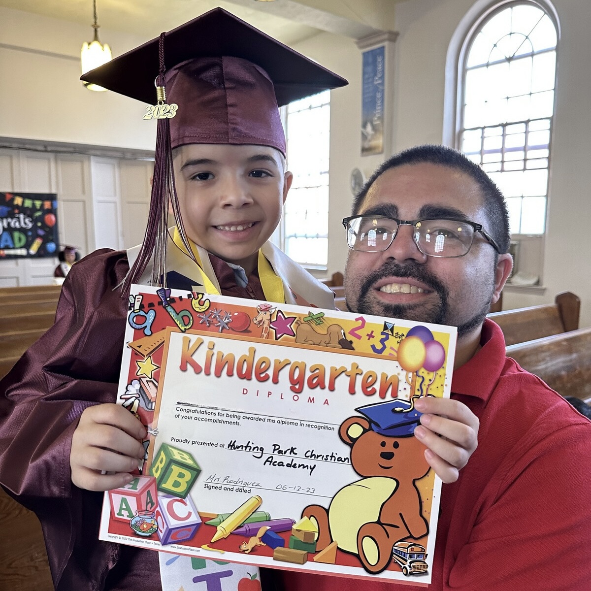 2023 kindergarten graduation